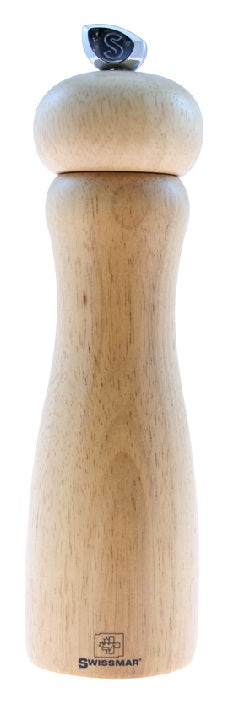 Swissmar Belle 20cm Natural Wood Salt Mill by Kitchen Niche