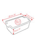 Peugeot Ceramic Terrine Dish With Press – Slate – 21 cm