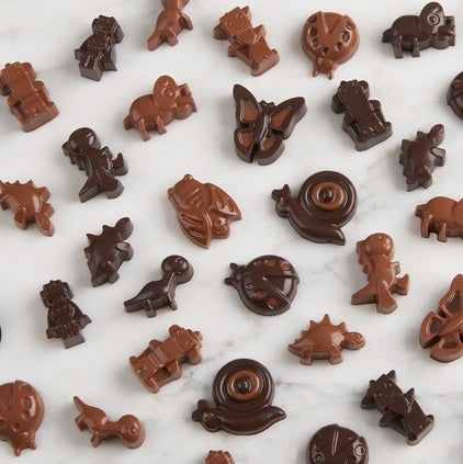 Trudeau Set of 2 Silicone Bugs Shaped Chocolate Molds by Kitchen Niche