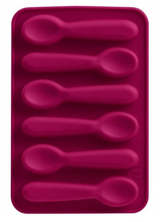 Trudeau Set of 2 Silicone Spoon Shaped Chocolate Molds by Kitchen Niche