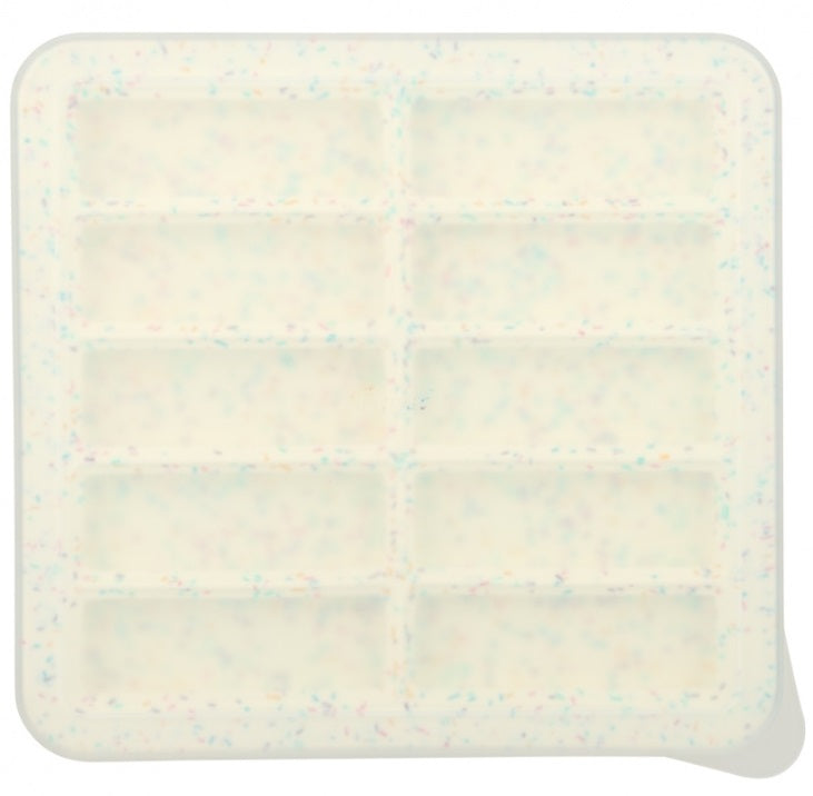 Trudeau Confetti Silicone Protein Bar Pan by Kitchen Niche