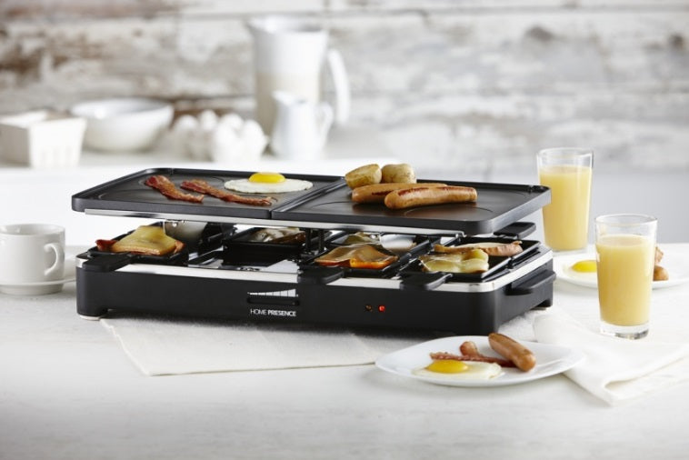 Trudeau Fiesta 8 Person Raclette Grill by Kitchen Niche