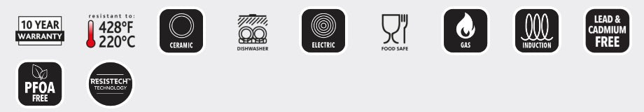 Trudeau Heroic Non-Stick Frying Pan 8" by Kitchen Niche