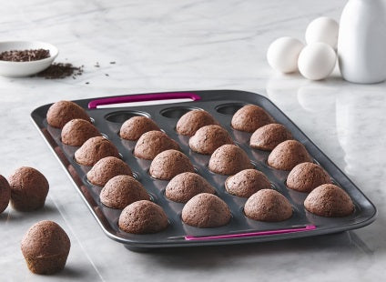 Trudeau Non-Stick Metal Mini Muffin Pan by Kitchen Niche