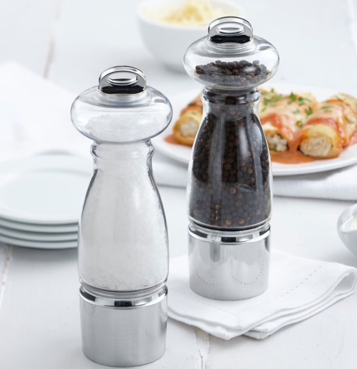 Trudeau Odessa Pepper Mill & Salt Mill – 7" by Kitchen Niche