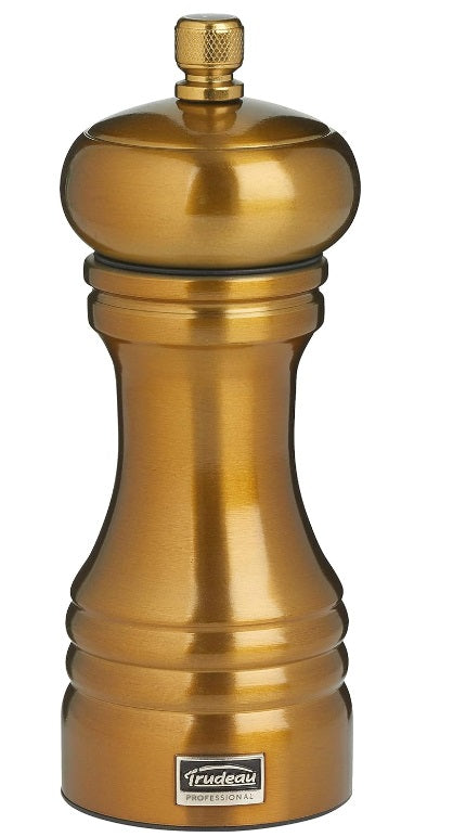 Trudeau Professional Pepper Mill Brass 6" by Kitchen Niche