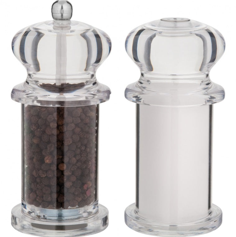 Trudeau Tradition Pepper Mill & Salt Shaker – 5.5" by Kitchen Niche