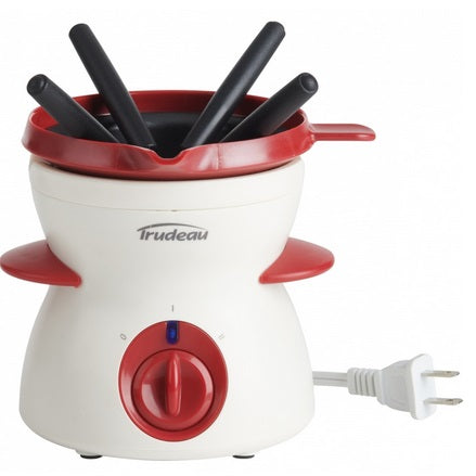 Trudeau Electric Chocolate Fondue Set by Kitchen Niche