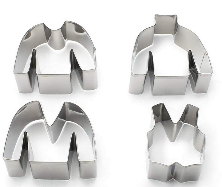 Fox Run Ugly Sweater Cookie Cutter Set by Kitchen Niche