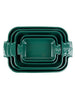 Peugeot Ceramic Baking Dish – Rectangular – Forest Green – 40 cm