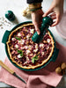 Peugeot Ceramic Tart Dish – Forest Green – 30 cm
