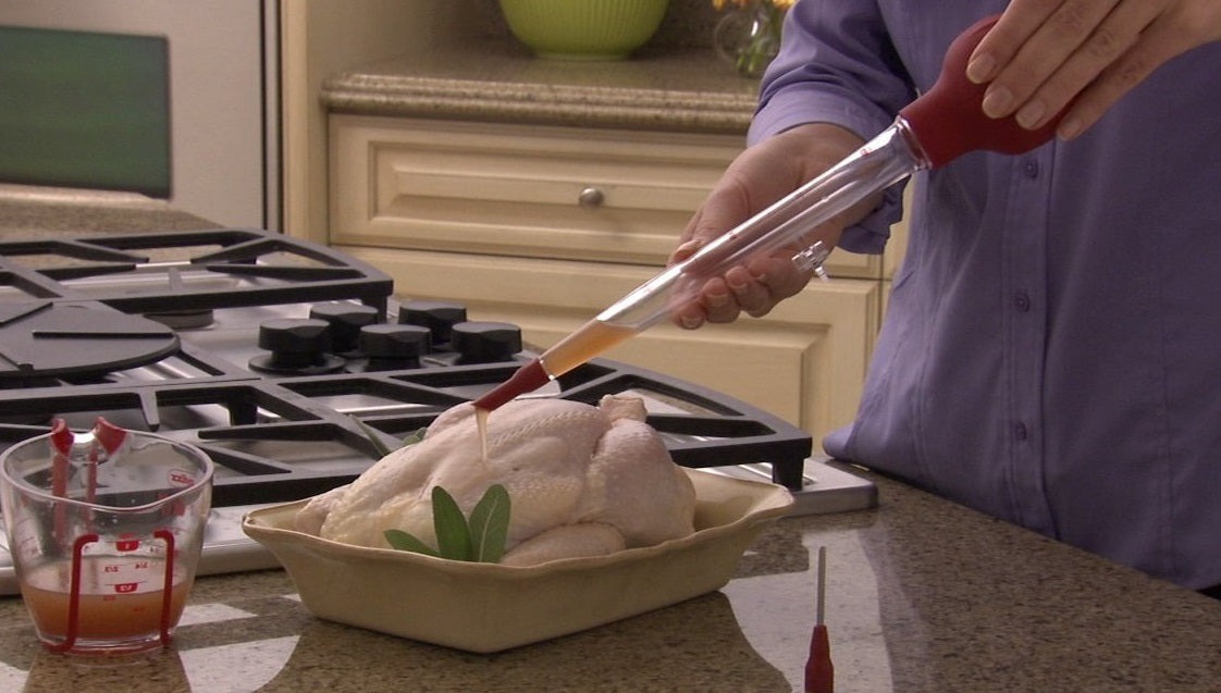 Zyliss Turkey Baster with Flavor Injector and Brush by Kitchen Niche