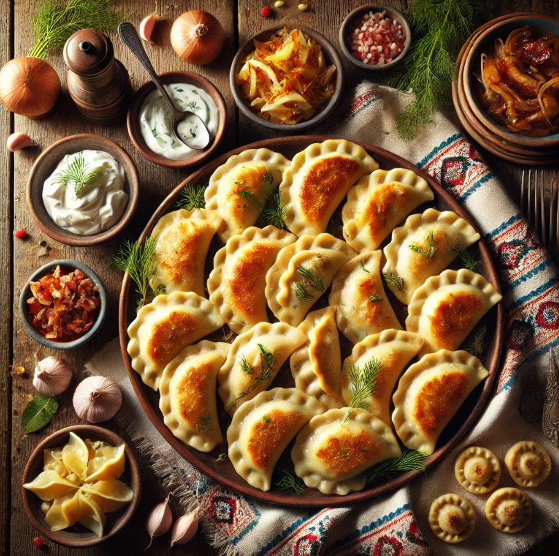 Authentic Homemade Ukrainian Pierogies Recipe
