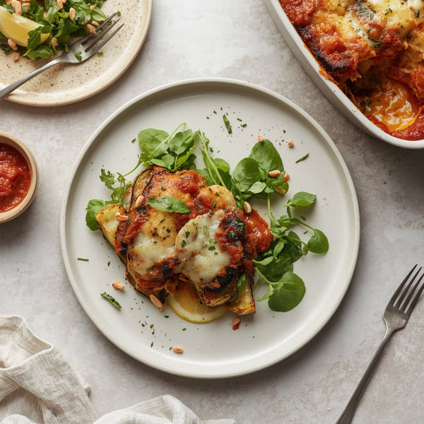 Crispy Baked Eggplant Parmesan Recipe (Easy Italian Classic)