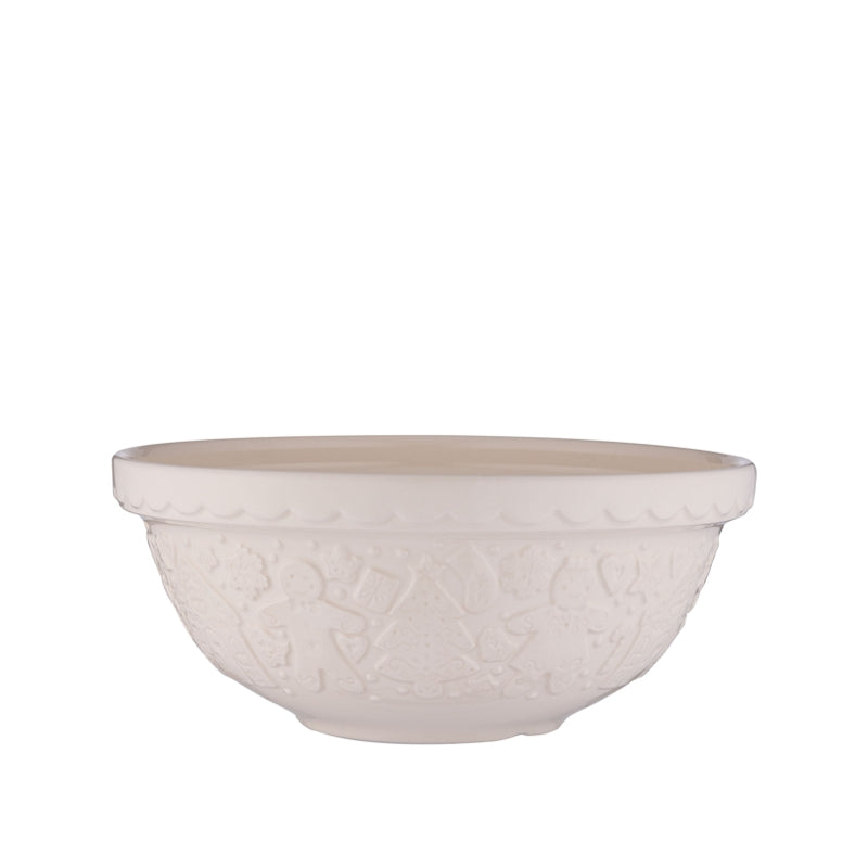 Mason Cash Gingerbread Mixing Bowl 11-Inch Cream