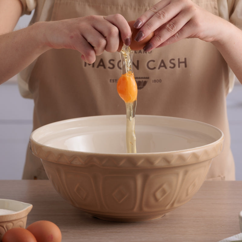 Mason Cash Mixing Bowl – Tan – 11"