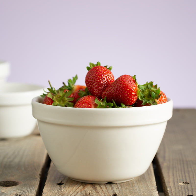 Mason Cash Pudding Bowl – White – 7"