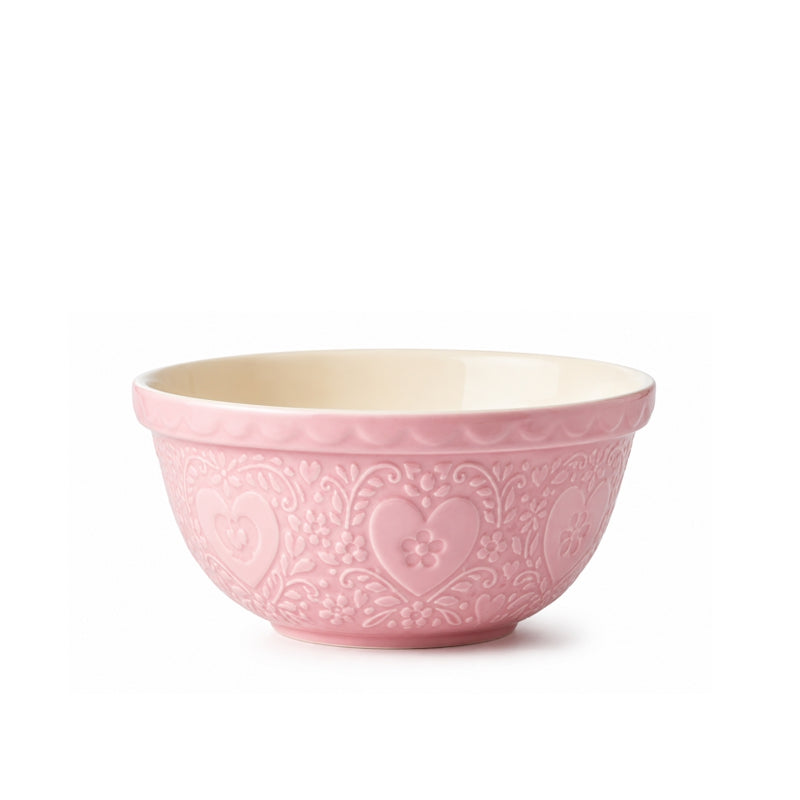 Mason Cash Sweet Hearts Mixing Bowl – Pink – 8.25"