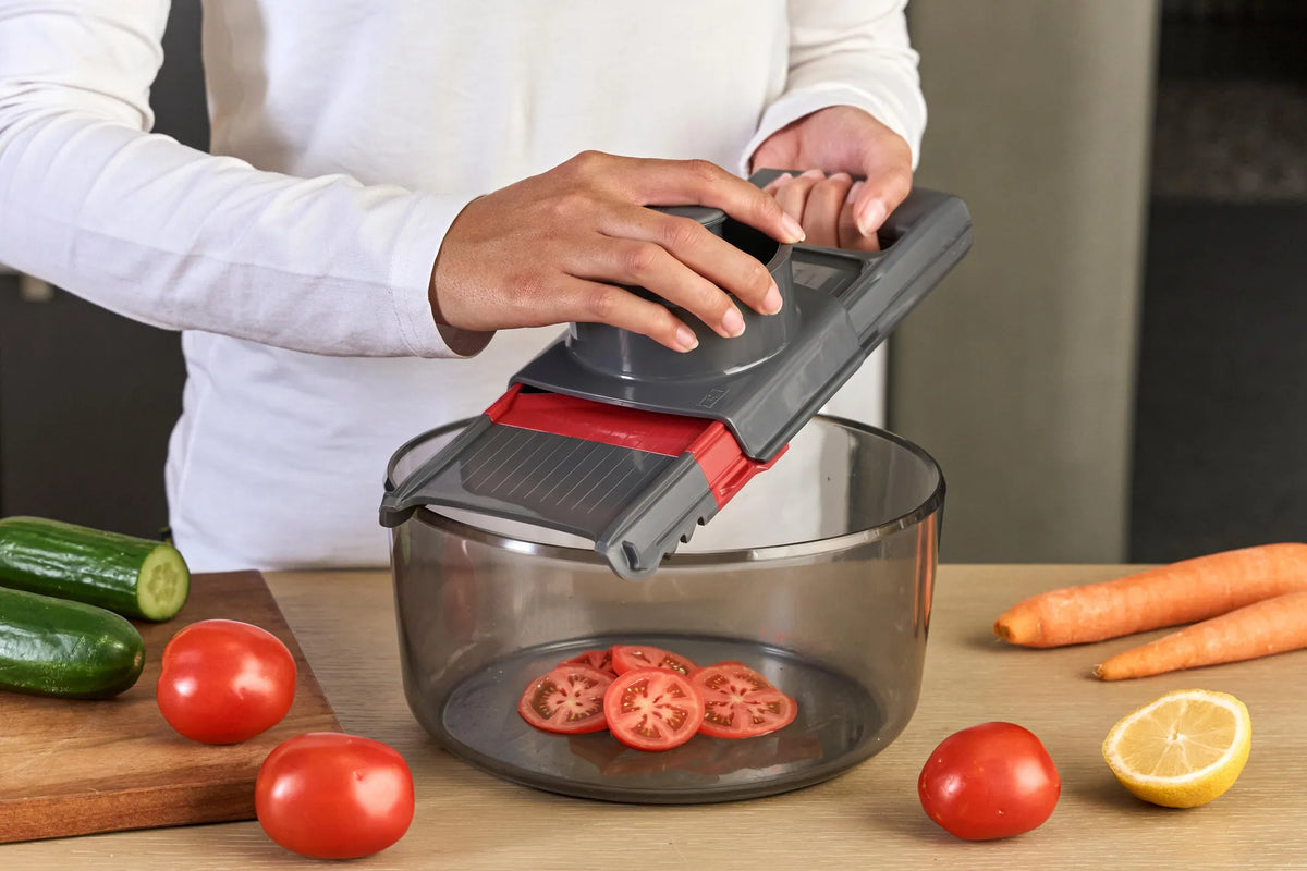Zyliss 4-in-1 Slicer & Grater with Interchangeable Blades