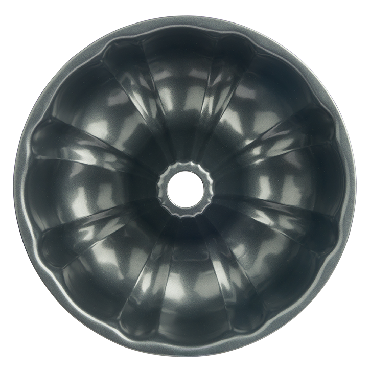 Trudeau Resistech Fluted Cake Pan – 10" – Metal – 0.6 mm