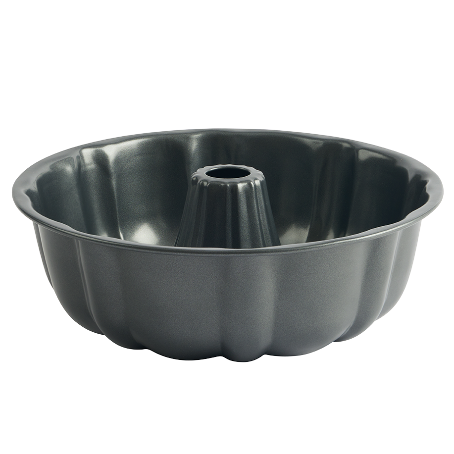Trudeau Resistech Fluted Cake Pan – 10" – Metal – 0.6 mm