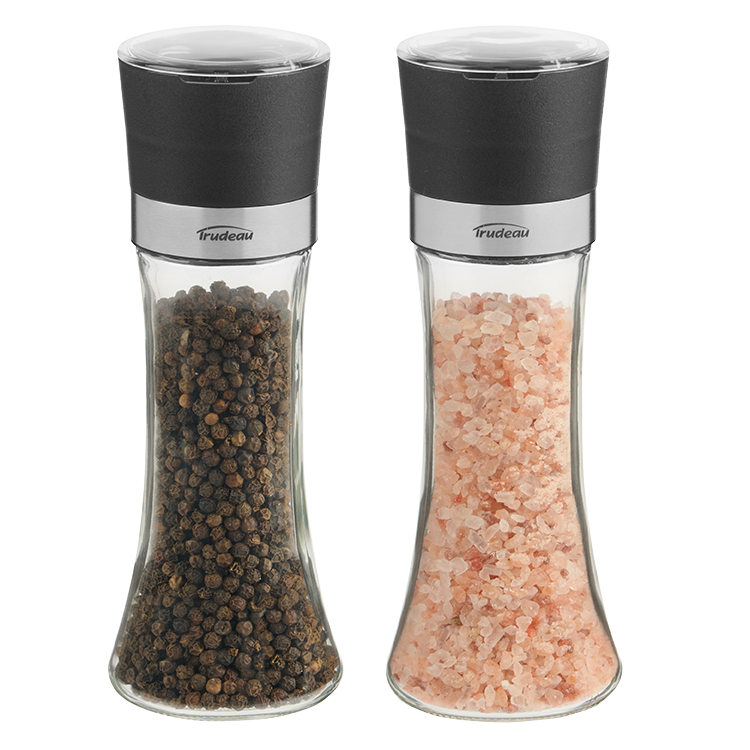Trudeau Ostrava Salt & Pepper Mills – 7" by Kitchen Niche