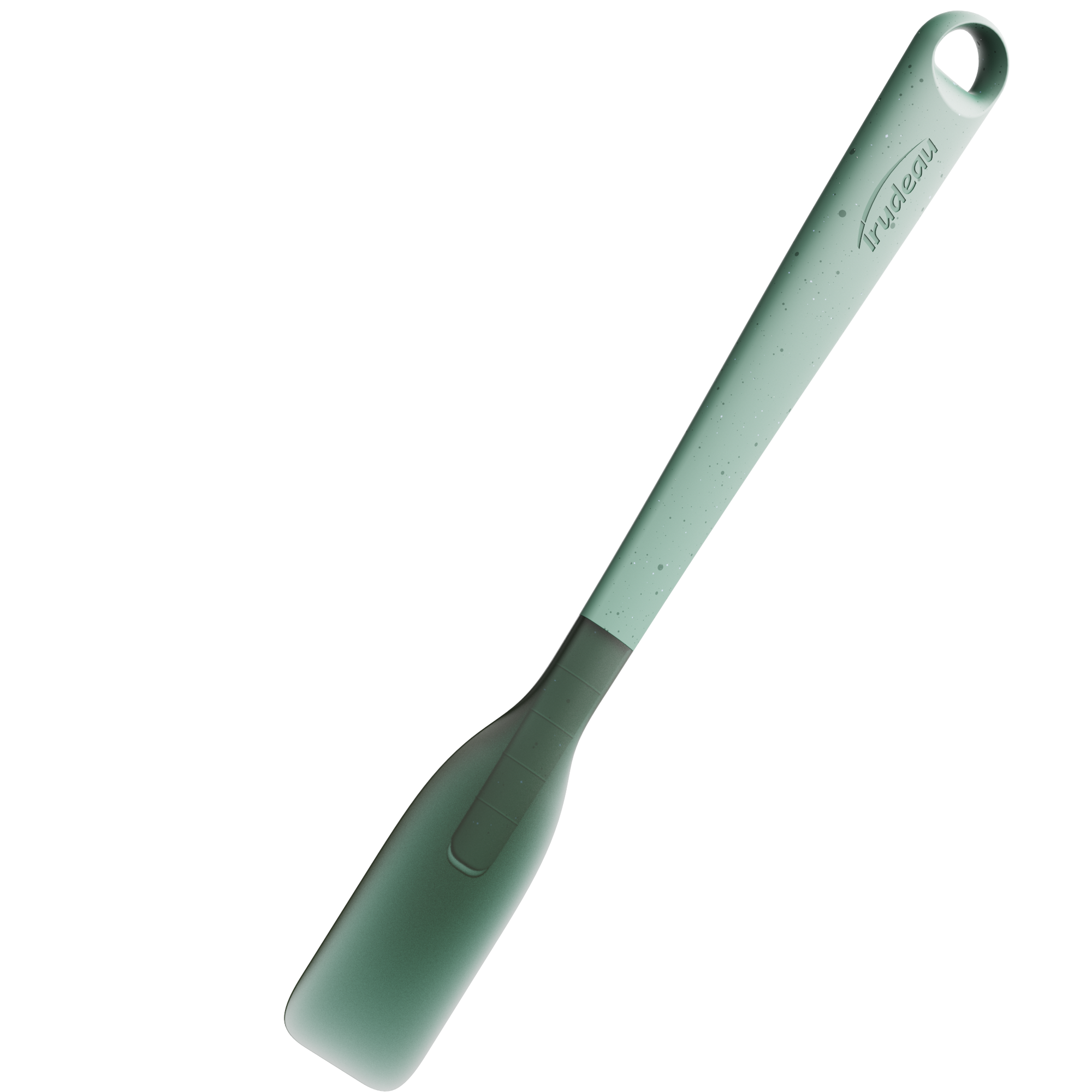 Trudeau Silicone Jar Spatula – Green by Kitchen Niche