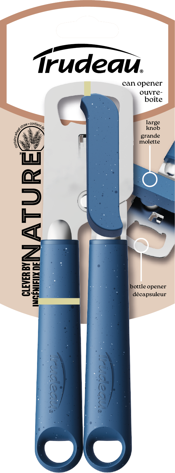 Trudeau Can Opener – Blue