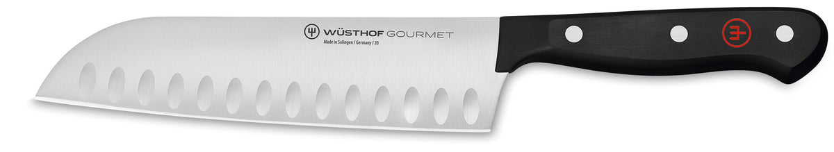 Wüsthof Gourmet Hollow Ground Santoku Knife – 7" Wusthof by Kitchen Niche