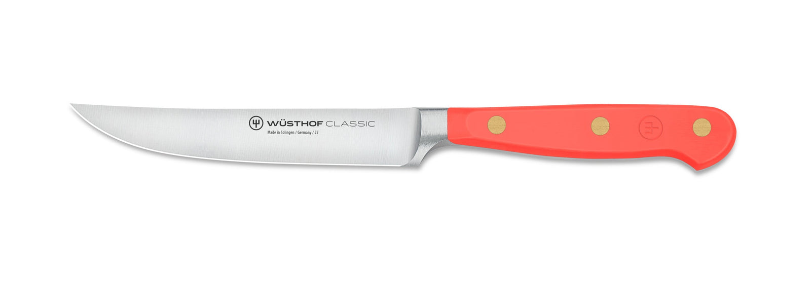 Wüsthof Classic Coral Peach Steak Knife – 4.5" Wusthof by Kitchen Niche