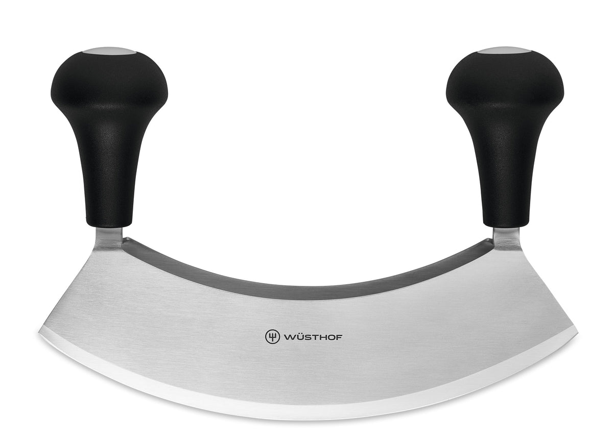 Wüsthof Mincing Knife – 9&quot; Double Blade Wusthof by Kitchen Niche