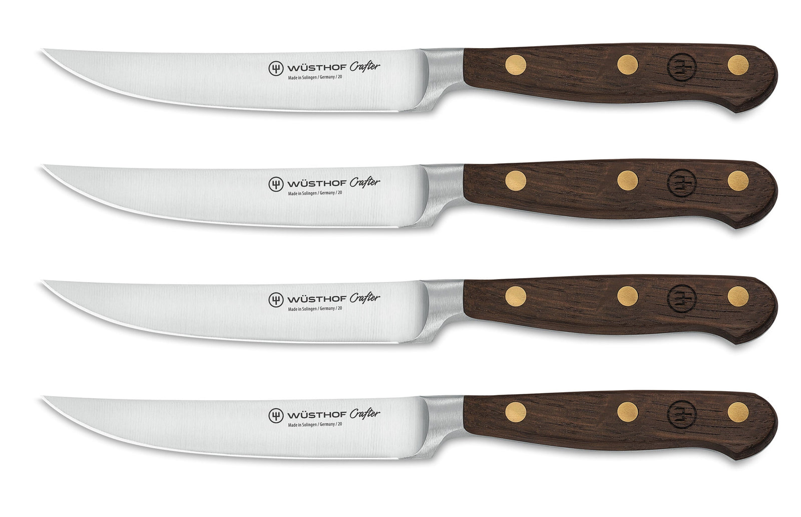 Wüsthof Crafter Steak Knife Set – 4 pcs. Wusthof by Kitchen Niche