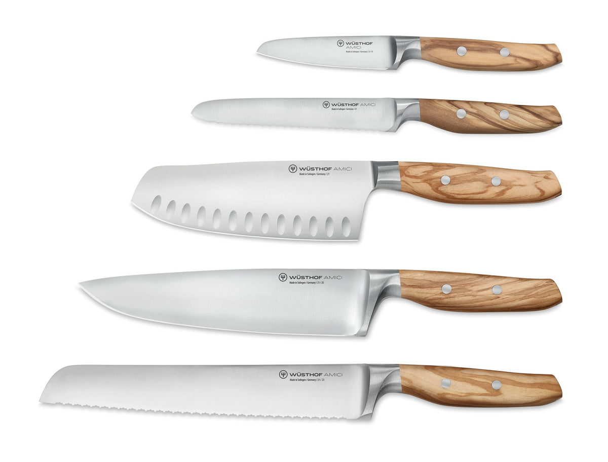 Wüsthof Amici Knife Block Set – 6 pcs. Wusthof by Kitchen Niche