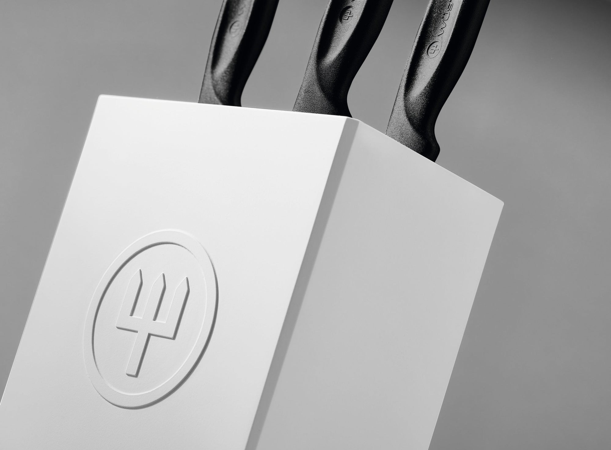 Wüsthof Create Mini Knife Block – White Wusthof by Kitchen Niche