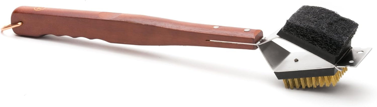 Outset Rosewood 3 in 1 Grill Brush