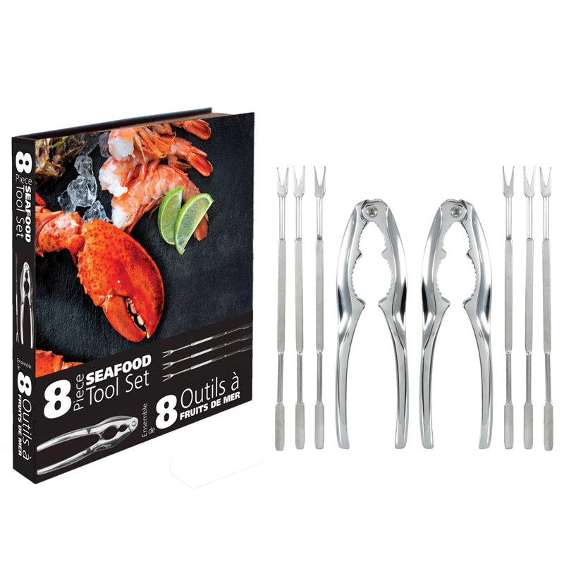 Natural Living Seafood Tool Set of 8
