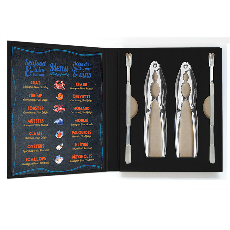 Natural Living Seafood Tool Set of 8
