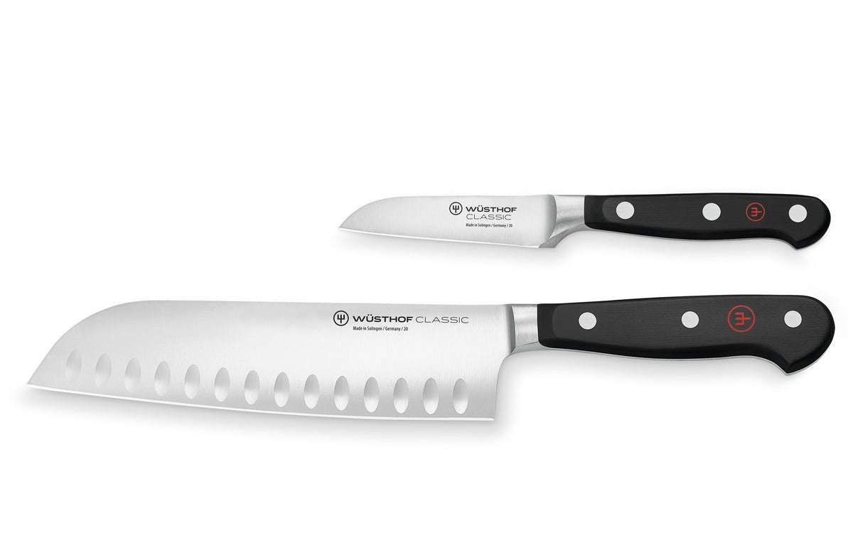 Wüsthof Classic Asian Prep Knife Set – 2-pcs. Wusthof by Kitchen Niche