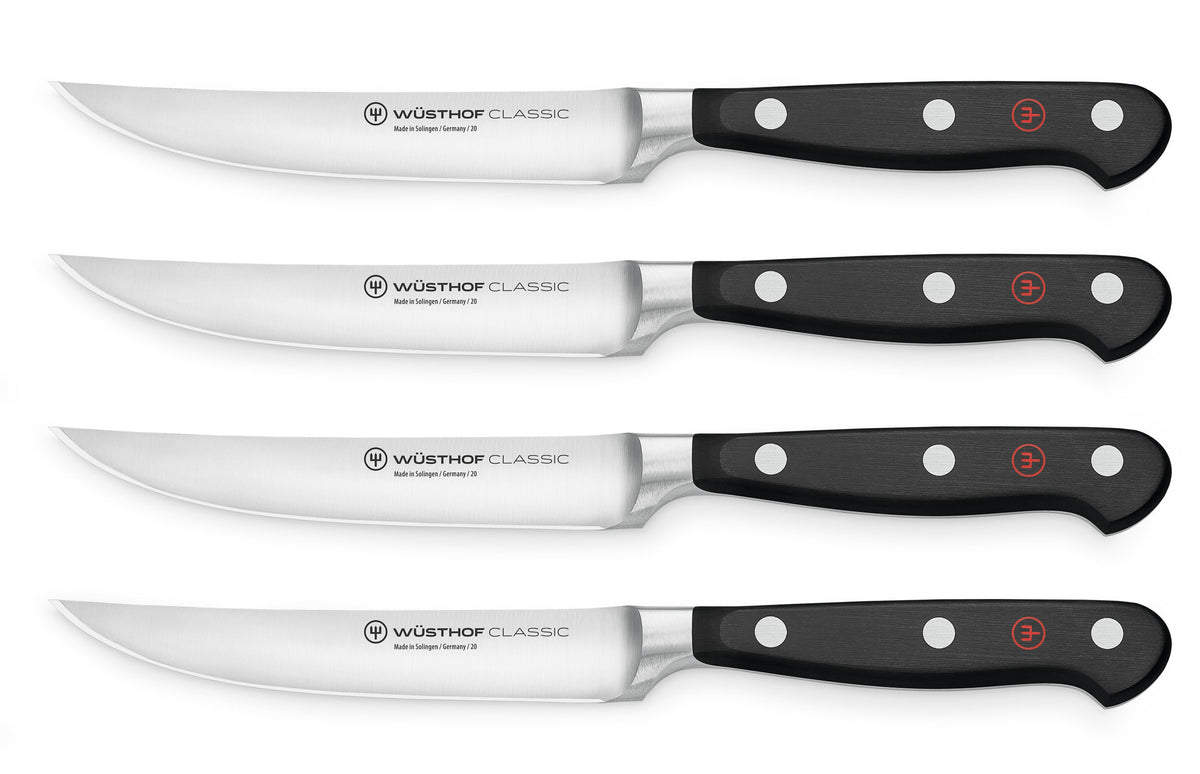 Wüsthof Classic Steak Knife Set – 4-pcs. Wusthof by Kitchen Niche