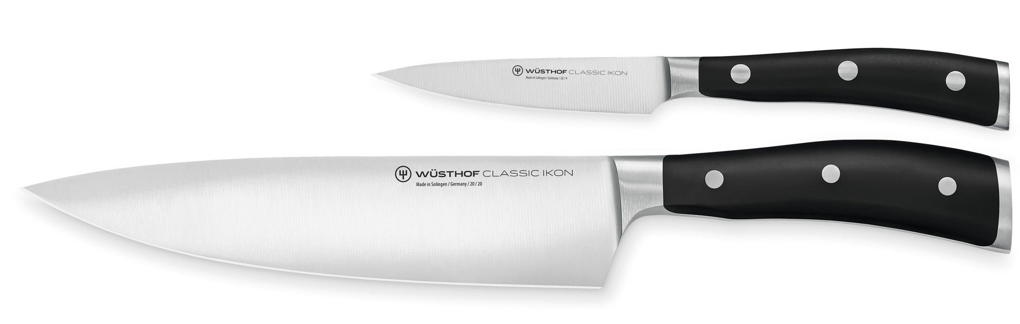 Wüsthof Classic Ikon Essential Knife Set – 2-pcs. Wusthof by Kitchen Niche