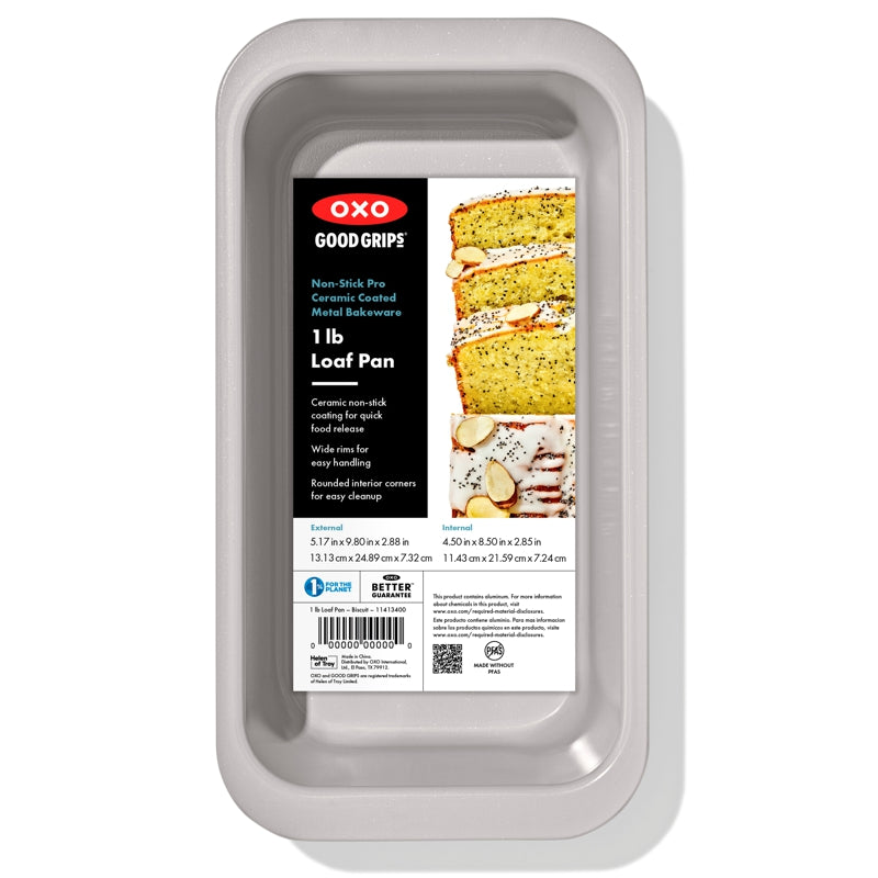 OXO Pro Ceramic Coated Loaf Pan – 1 lb