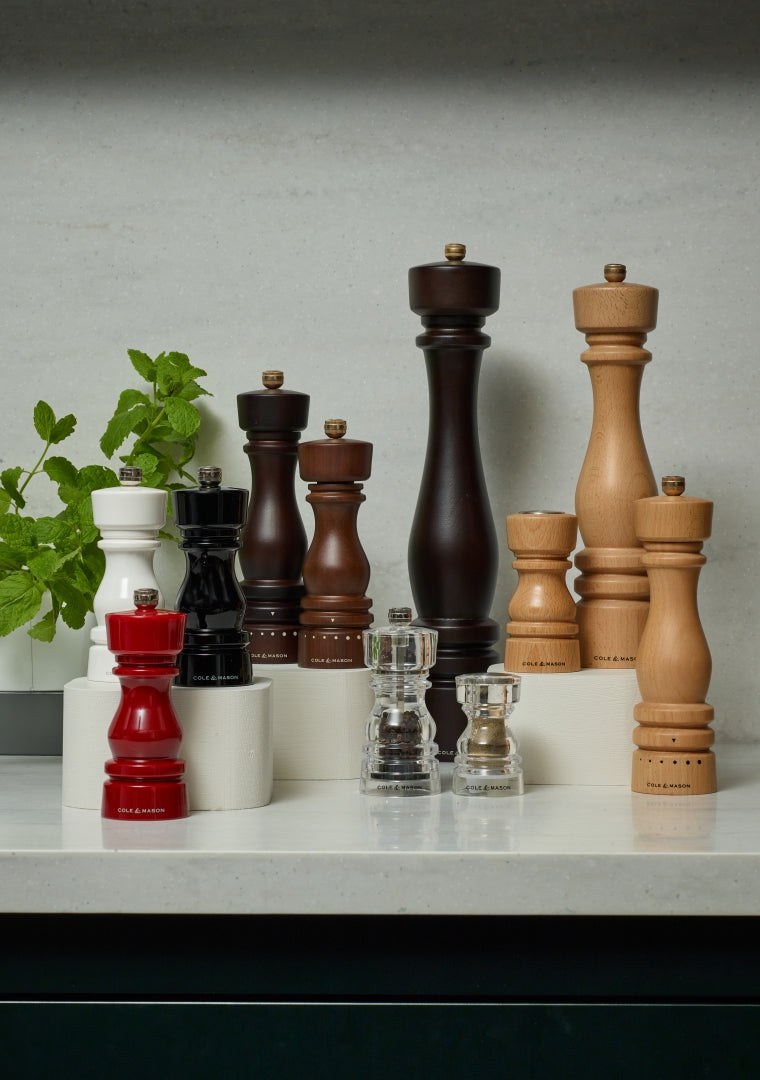 Cole & Mason London Pepper Mill – Black Acrylic