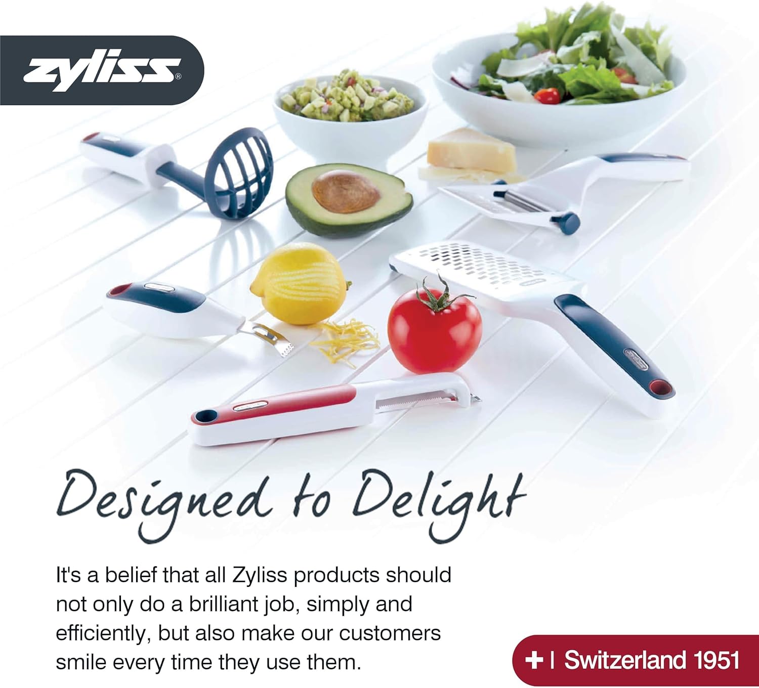 Zyliss Santoku Knife – 5.9" / 15 cm