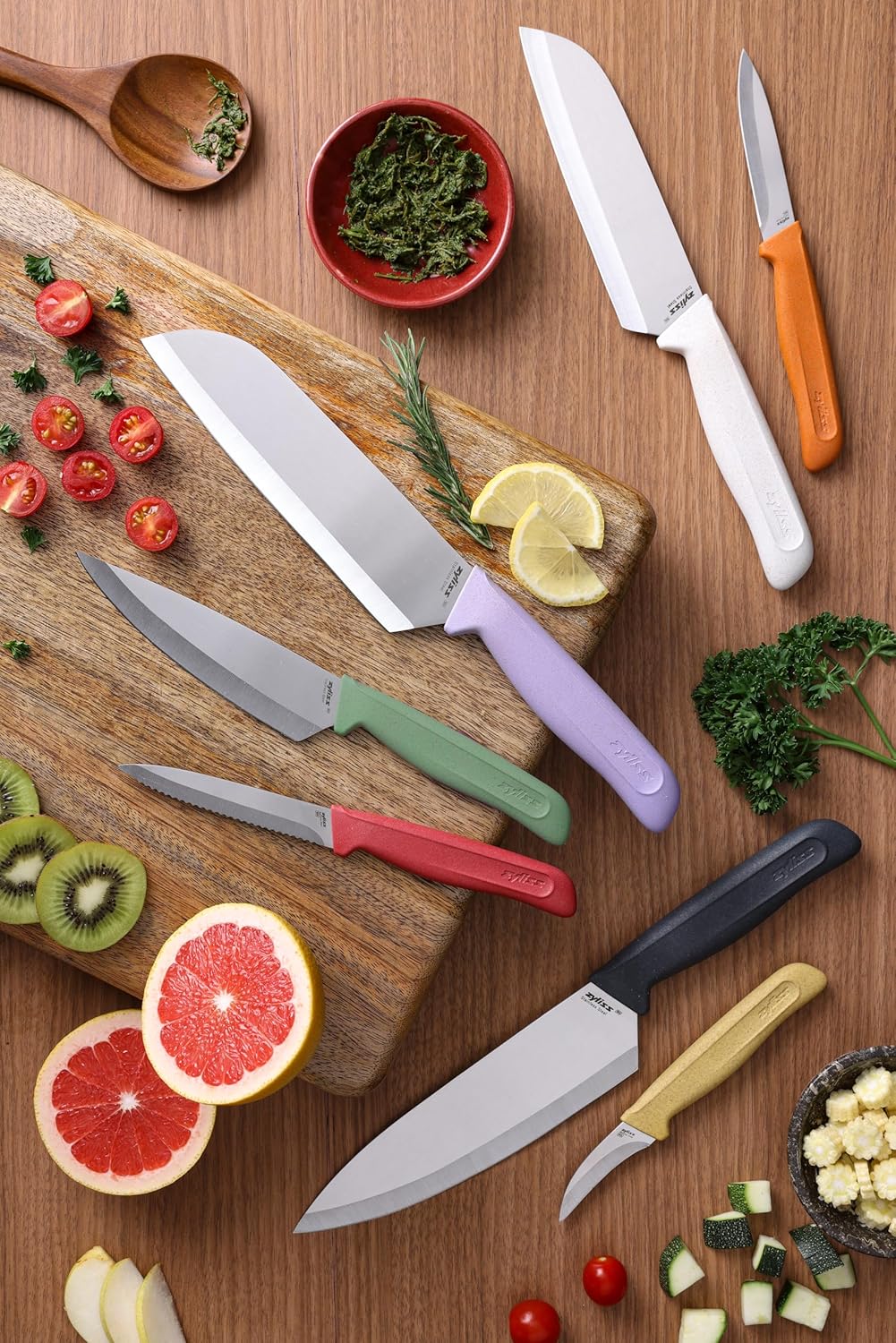Zyliss Classic 2 Pc Knife Set – Chef & Santoku