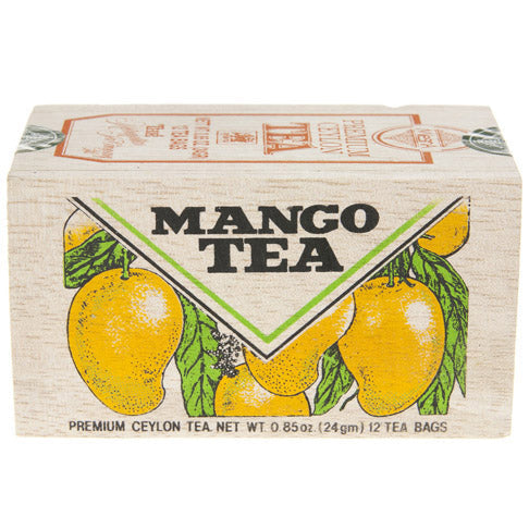Metropolitan Tea Company Mango Tea – 25 Teabag Wood Box