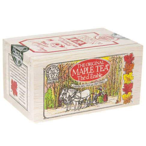 Metropolitan Tea Company Maple Tea – 25 Teabag Wood Box