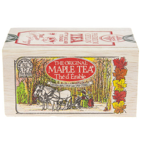Metropolitan Tea Company Maple Tea – 25 Teabag Wood Box