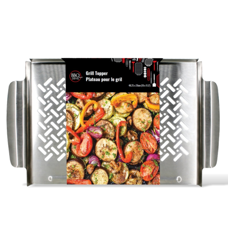 BBQ Devil Barbecue Grill Topper