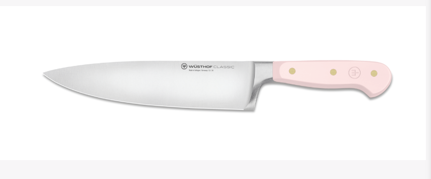 Wüsthof Classic Pink Himalayan Salt Chef's Knife – 8" Wusthof by Kitchen Niche