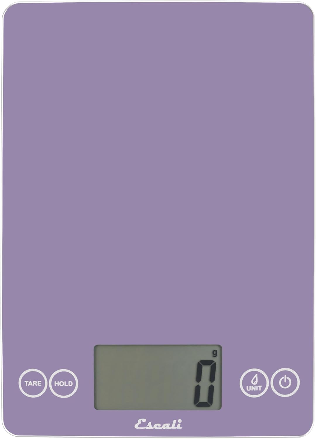 Escali Arti Classic Glass Digital Scale – Classic Violet